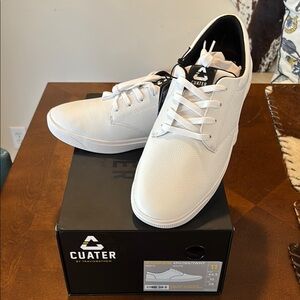Travis Matthew’s wildcard leather White Men's Shoes